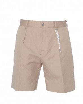 BOSS Mens Schino Slim Shorts Beige