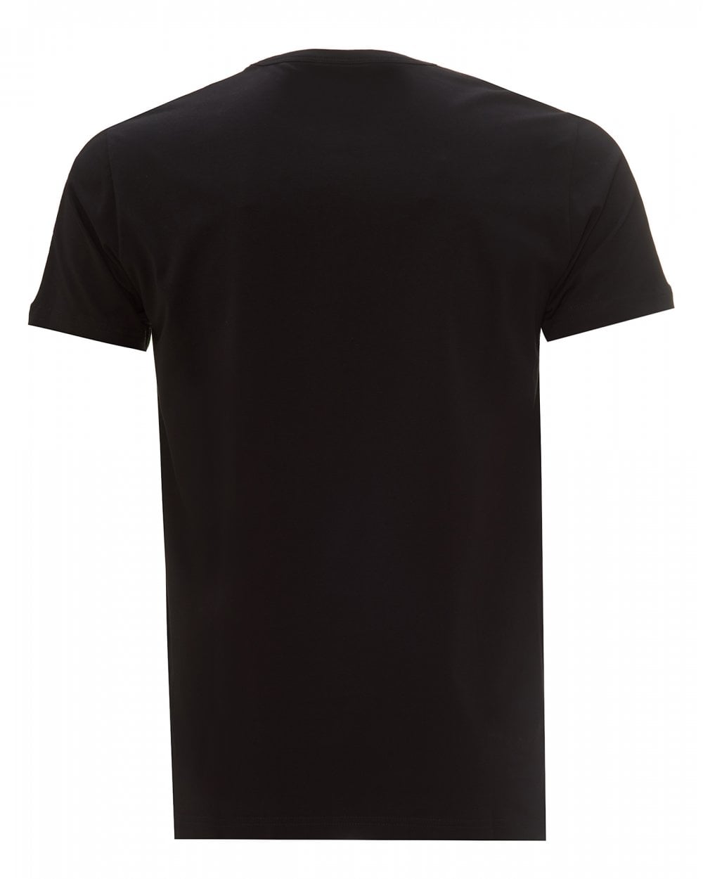 Boss Mens Tee 7 Shoulder Logo T Shirt Black Tee