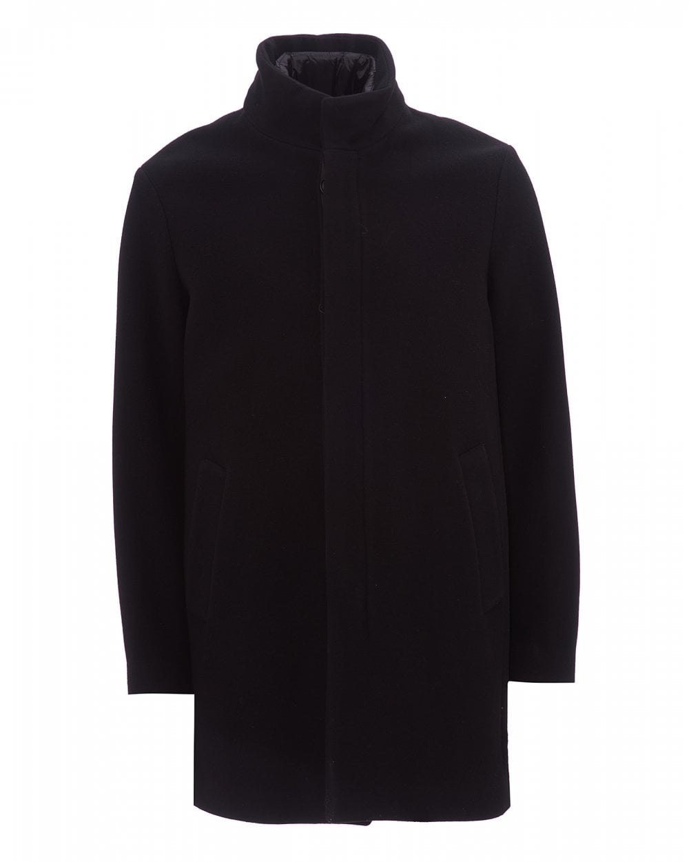 armani overcoat mens