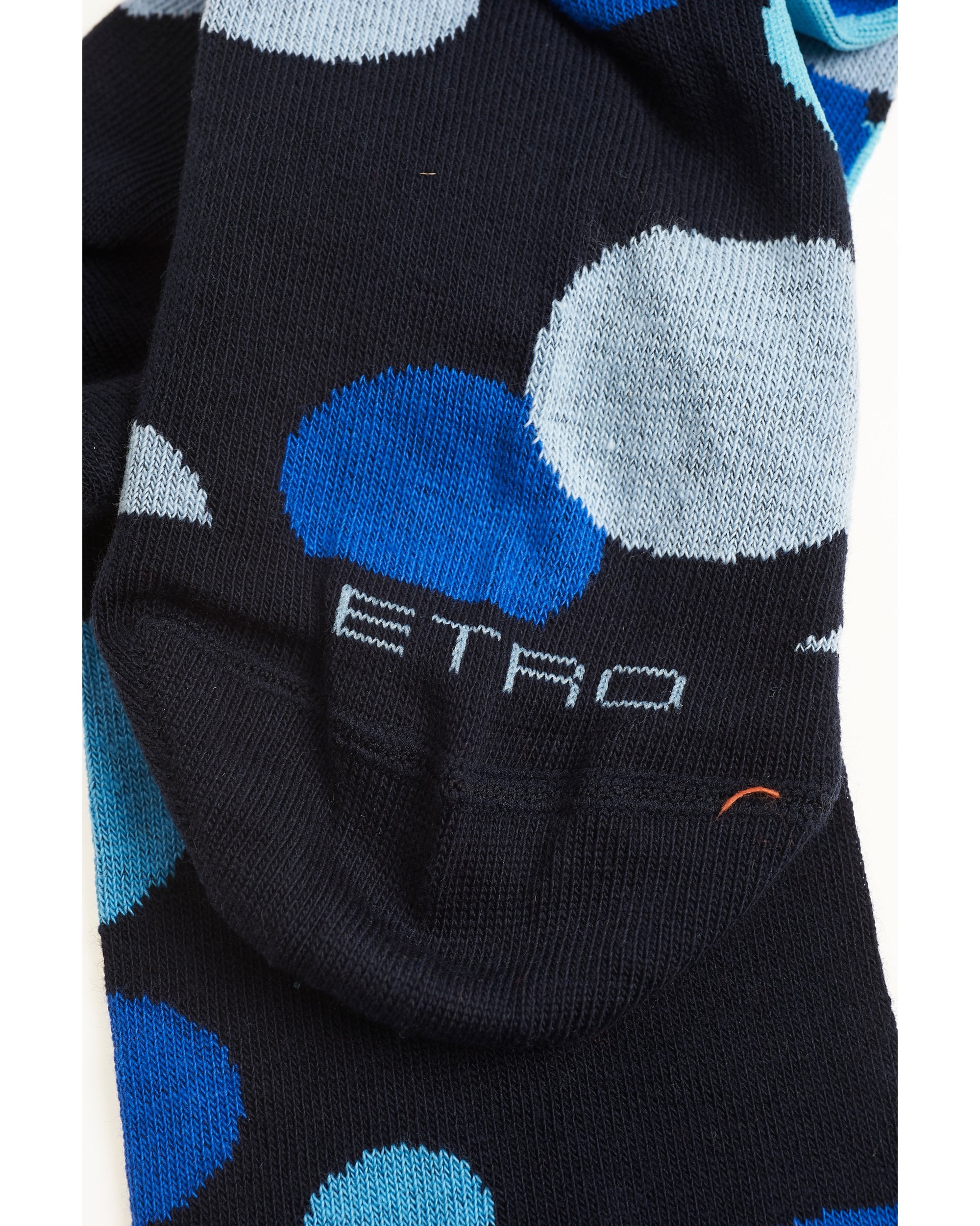 mens blue ankle socks